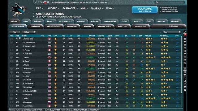 San Jose Sharks Rebuild - Part 3 - Franchise Hockey Manager 9 смотреть онлайн