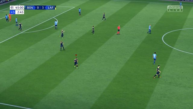 FIFA 19 carriera allenatore La Fiorita UEFA Champions League Bayer 04 Leverkusen - La Fiorita 0-4 смотреть онлайн