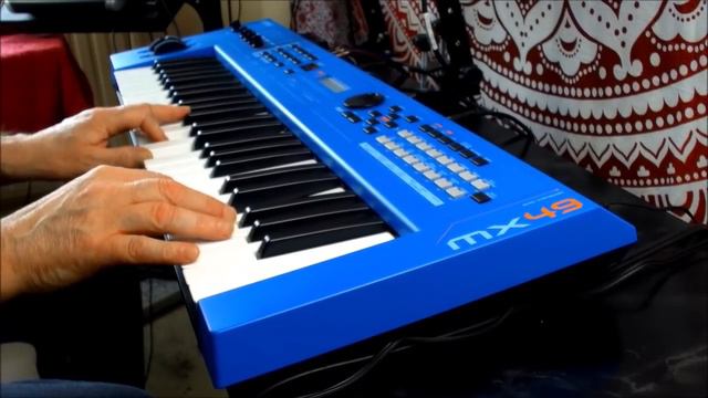 The Yamaha MX49 Synth - The MUSICAL EFX Patch Bank Demo смотреть онлайн