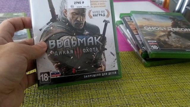 Моя коллекция дисков на Xbox One