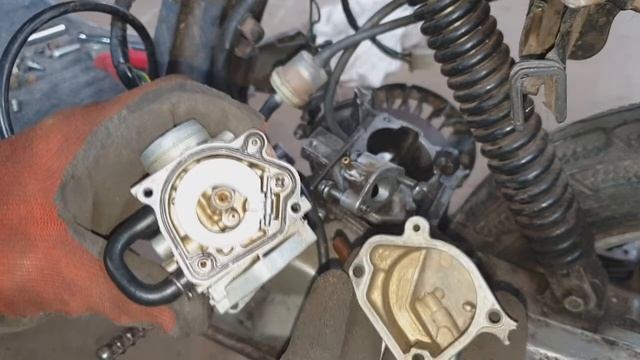 repair and starting scooter Honda Pal white смотреть онлайн