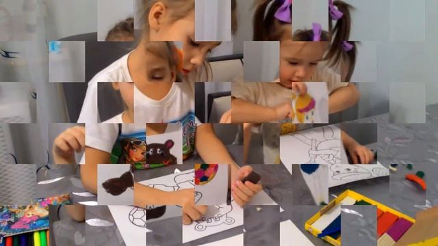 Рисуем пластилином с детьми - детские поделки смотреть онлайн