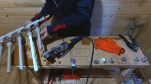 Как заглушить полипропиленовую трубу если нет заглушки // Проверка давлением!!!