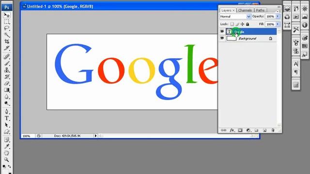 Cách vẽ Logo Google.com với Photoshop смотреть онлайн