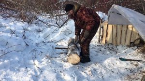 Укрытие для ночевки в лесу костер нодья