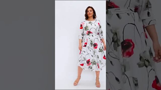 Летняя коллекция платьев длинные и большие размеры. Сядет на любую фигуру с #wildberries