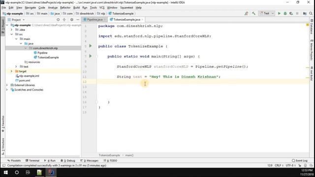 #4 Java NLP Tutorial - Tokenization | Natural Language Processing смотреть онлайн