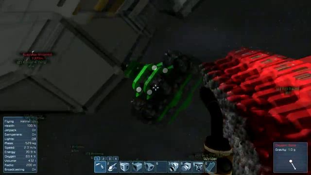 Space Engineers #82: refitting the mini miner смотреть онлайн