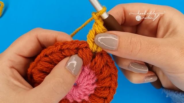 Crochet Sunburst Sunflower Granny Square Tutorial ? смотреть онлайн