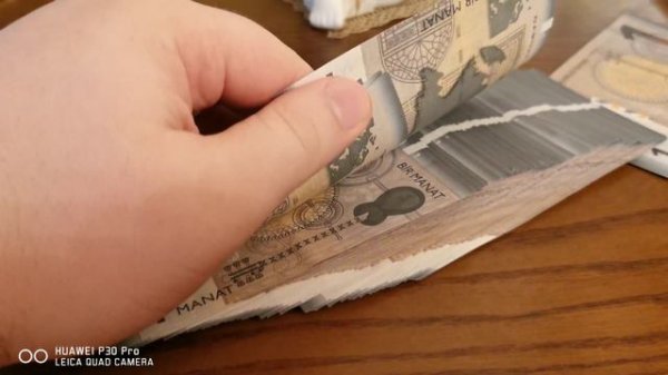 Bonistika, бонистика, Купюры манат, Manat money