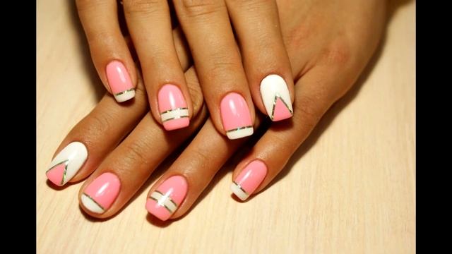 Бело розовый маникюр ? ДИЗАЙН НОГТЕЙ ИДЕИ ? ТРЕНДЫ И НОВИНКИ МАНИКЮРА смотреть онлайн