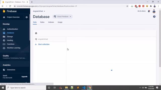 Angular chat using firebase | Setup Firebase Realtime-Database смотреть онлайн
