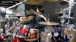 Queen - Don't Stop Me Now __ Drum cover by KALONICA NICX