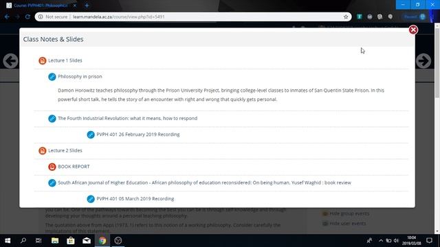 iLearn Episode 01 How to access NMU Moodle Site смотреть онлайн