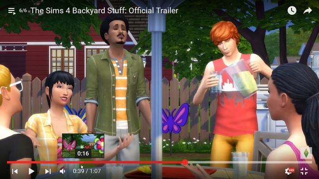 The Sims 4 Backyard Stuff - First Impressions! ♡ смотреть онлайн