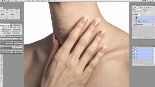 Modern Photoshop Color Workflow by Dan Margulis - Chapter 09 Skin Desaturation смотреть онлайн
