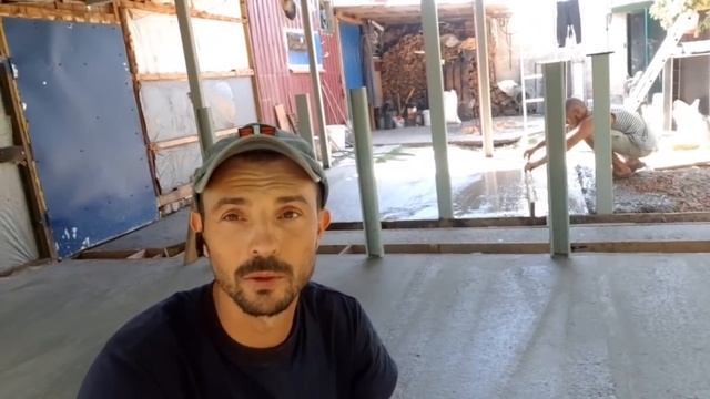 //Свинка возвращаєтся с больнички//Суботняя заливка бетона второй этап,делаем по накатаной // смотреть онлайн