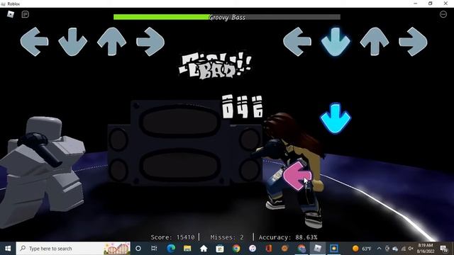 Groovy bass by the bob and bosip mod In Roblox Basically fnf Remix смотреть онлайн