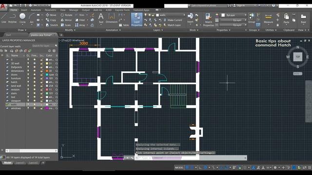 Autocad - Hatch command (Complete Tutorial!) смотреть онлайн