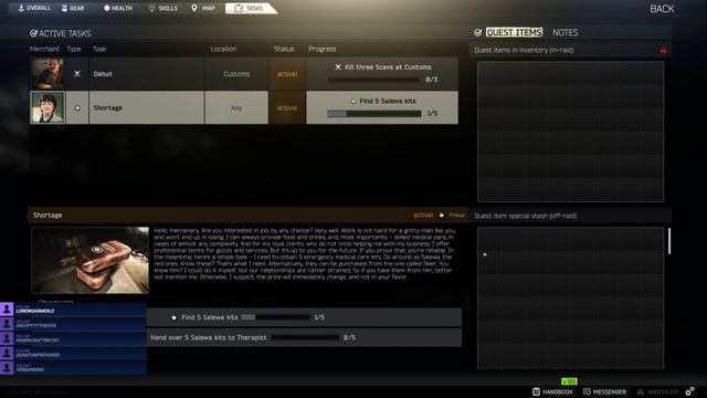 Quests and Tasks | Escape from Tarkov смотреть онлайн