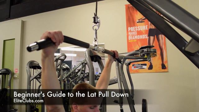 Beginners Guide to the Lat Pull Down Machine смотреть онлайн
