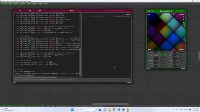 Python Scripting Editor in 3Vial Engine смотреть онлайн
