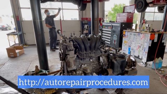 Remove & Replace New Engine On 2008 Kia Rondo | Dropping The Subframe смотреть онлайн