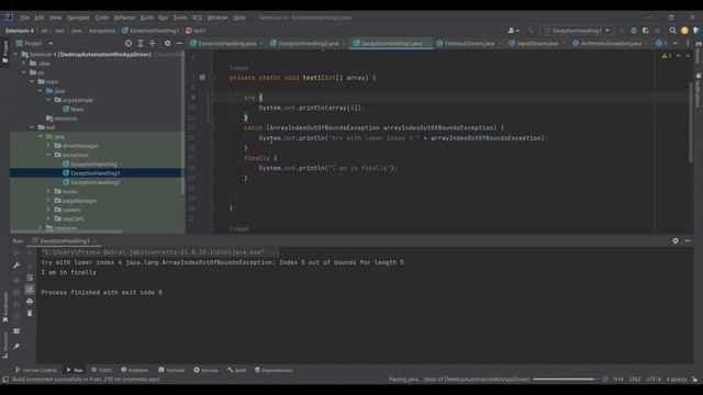 Lecture6: Try with Finally without catch block for Exception Handling || Interview questions смотреть онлайн
