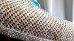 ЛЕТНЯЯ РОСКОШЬ В БЕЛОМ - ШИКАРНАЯ 3D СЕТОЧКА СПИЦАМИ