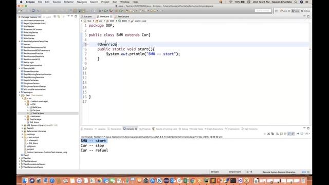 Can we override a static method in child class? || Famous Interview Question смотреть онлайн