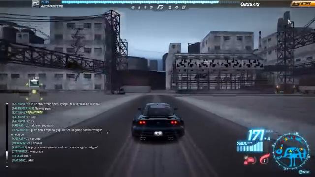 NFS WORLD - v5.32 - Test - Mazda RX-7 (Stock) смотреть онлайн