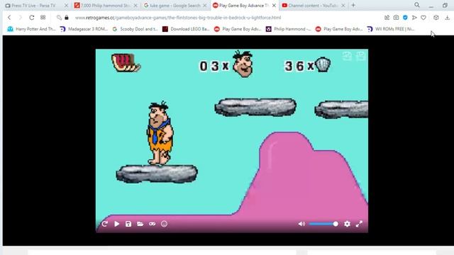Play Game Boy Advance The Flintstones Big Trouble in Bedrock ULightforce Online in your browser смотреть онлайн