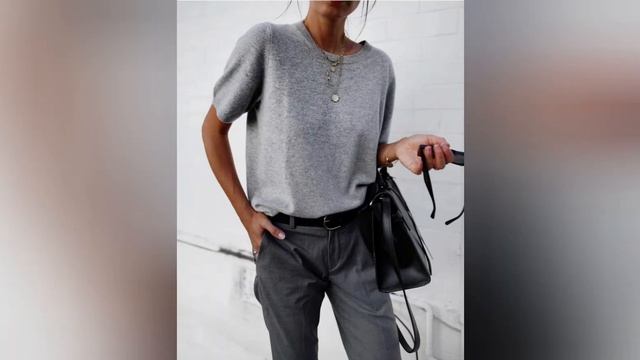 С чем носить серый летом: 18 привлекательных и стильных идей смотреть онлайн