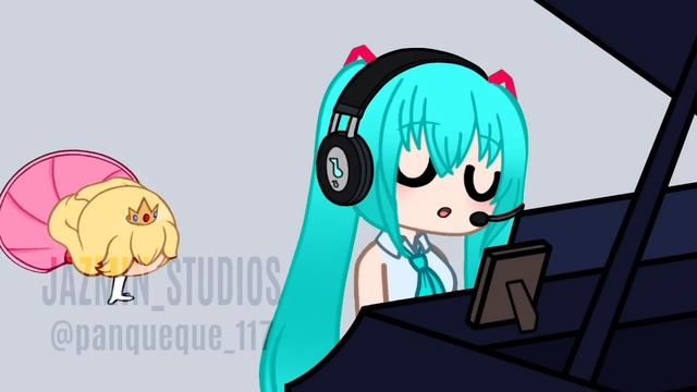 PEACHES but it's Hatsune Miku смотреть онлайн