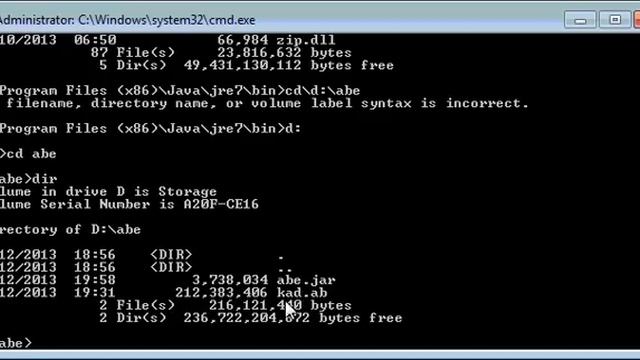 Using abe.jar to unpack an Android backup file смотреть онлайн