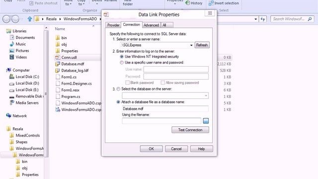 51- Course C# Resala ADO NET Explain OLEDBConnection Connect to Access, SQLServer, Oracle смотреть онлайн