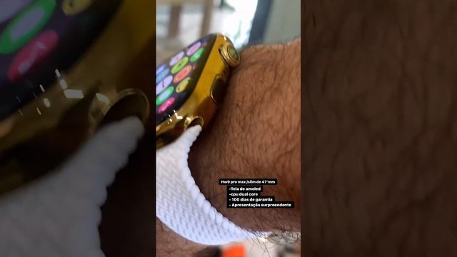 SMARTWATCH SLIM HW9 PRO MAX | TELA NÍVEL AMOLED, CPU DUAL CORE COM 03 PULSEIRAS смотреть онлайн