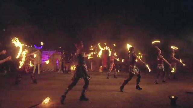 Огненно-пиротехнический спектакль "Дети Неба", театр "Гелиос", г. Тюмень смотреть онлайн