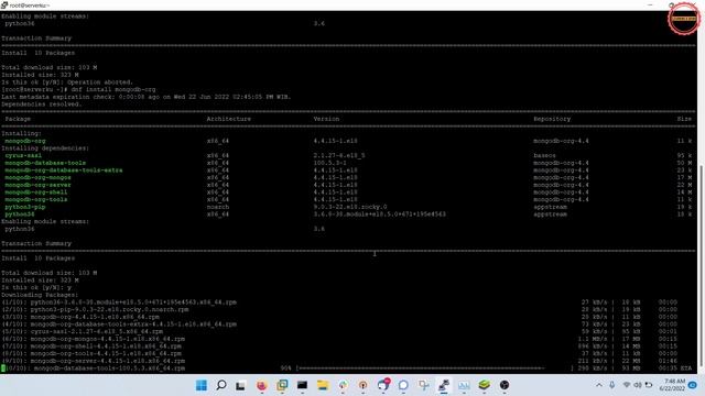 Tutorial Cara Install Mongodb Pada Rocky Linux 8 | Almalinux 8 | Linux Indonesia смотреть онлайн