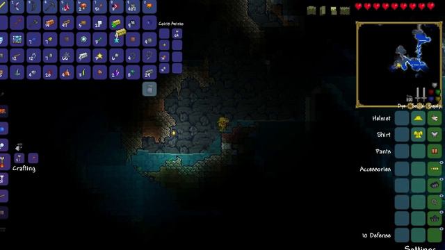 Прохождение Terraria часть 5 "Два босса ГЛАЗИКИ" смотреть онлайн