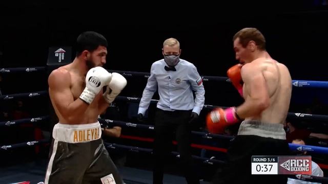 RCC Boxing | Игорь Адлейба, Абхазия vs Кантемир Калажоков, Россия | Полный бой смотреть онлайн