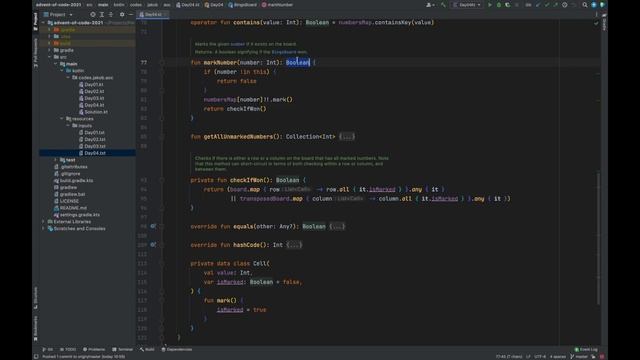 Advent of Code 2021 – Day 04 (Kotlin) смотреть онлайн