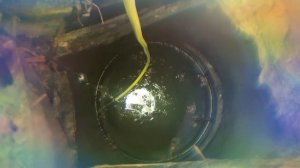 Погружной насос 12 вольт в действии