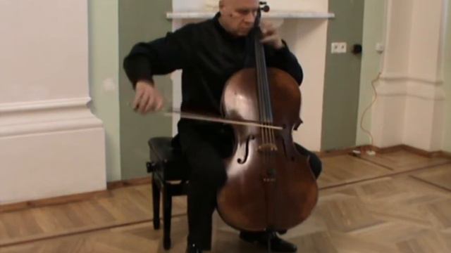 4 Bach Suite no.2 in D Minor for Cello solo - Mikhail Utkin, Cello - Sarabande смотреть онлайн