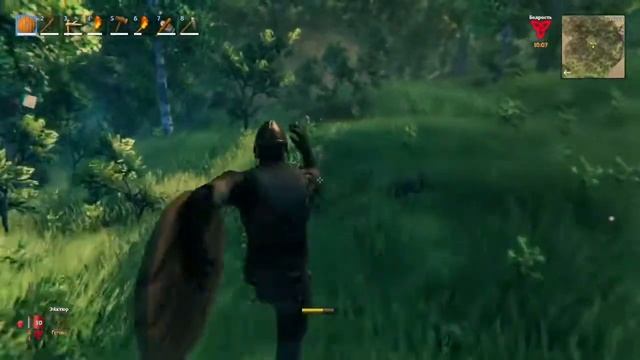 Добываем ядра суртлинга и строим новый дом, Valheim #3, Прохождение, похождения викинга. смотреть онлайн