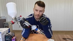 Краскопульт  Подготовка краскопульта к работе