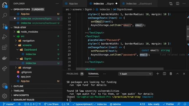 Learn AsyncStorage in React Native Expo смотреть онлайн