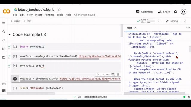 10b torchaudio.load( ... ) - Code Explanation Example 03 - Load (TorchAudio) and Plot (PyPlot) смотреть онлайн