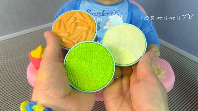 #Куклы НОВЫЙ Интерактивный СТУЛЬЧИК Для Кормления Мультик для девочек Мама Маша и Беби Бон Эмил смотреть онлайн