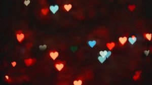Разноцветные сердечки фон для видео